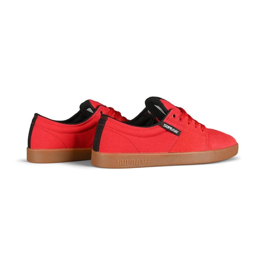 Supra Stacks Ii Skate Shoes Red/Gum