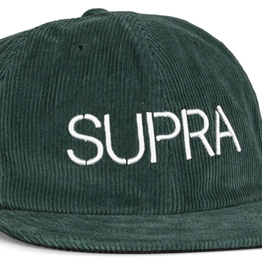 Supra Discord Strapback Cap Evergreen