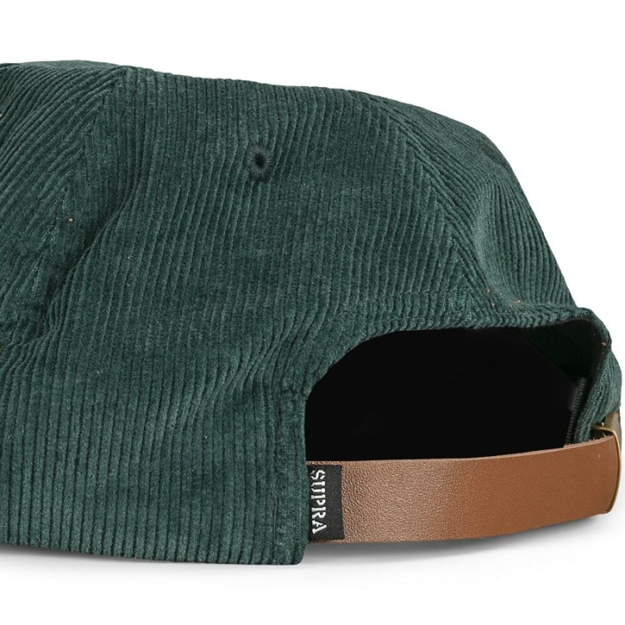 Supra Discord Strapback Cap Evergreen