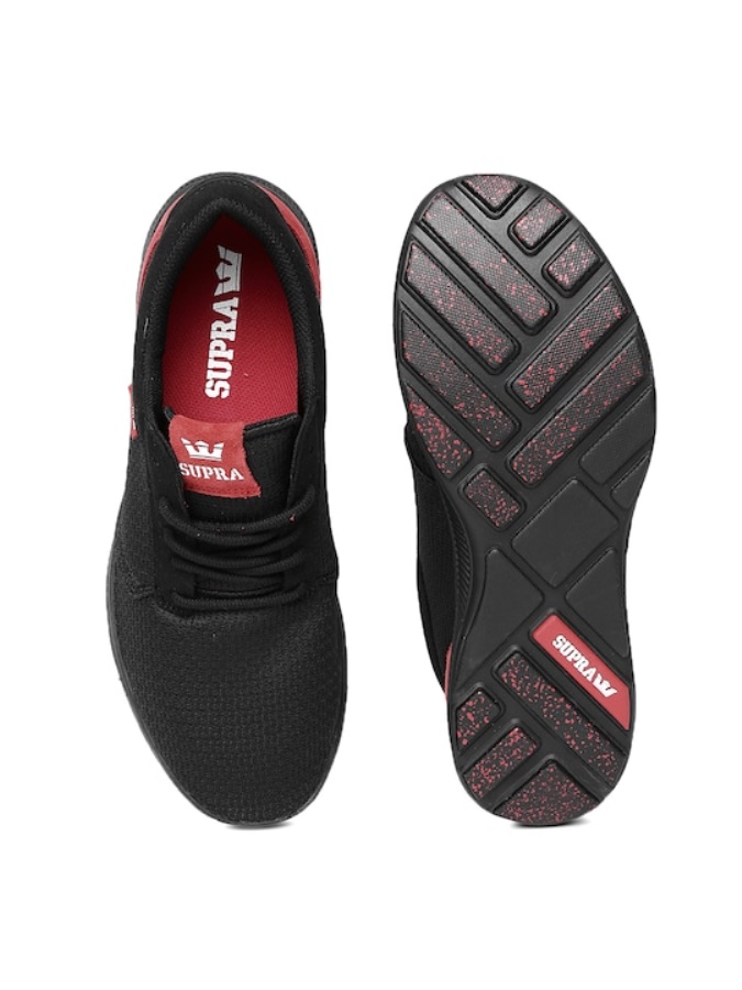 Men Hammer Run Sneakers Supra Black