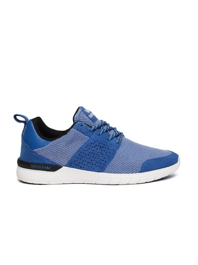 Men Scissor Nubuck Sneakers Supra Blue