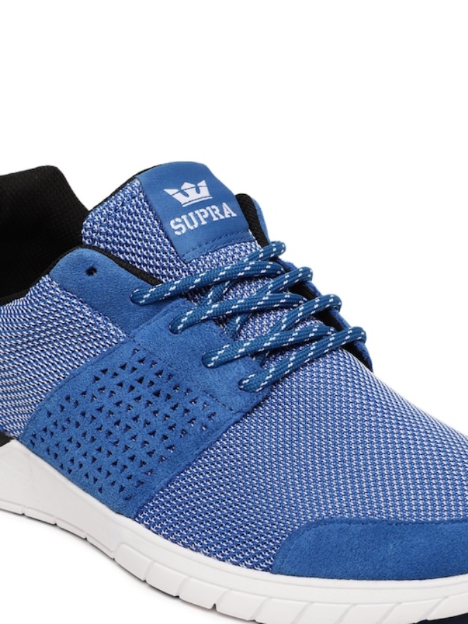 Men Scissor Nubuck Sneakers Supra Blue
