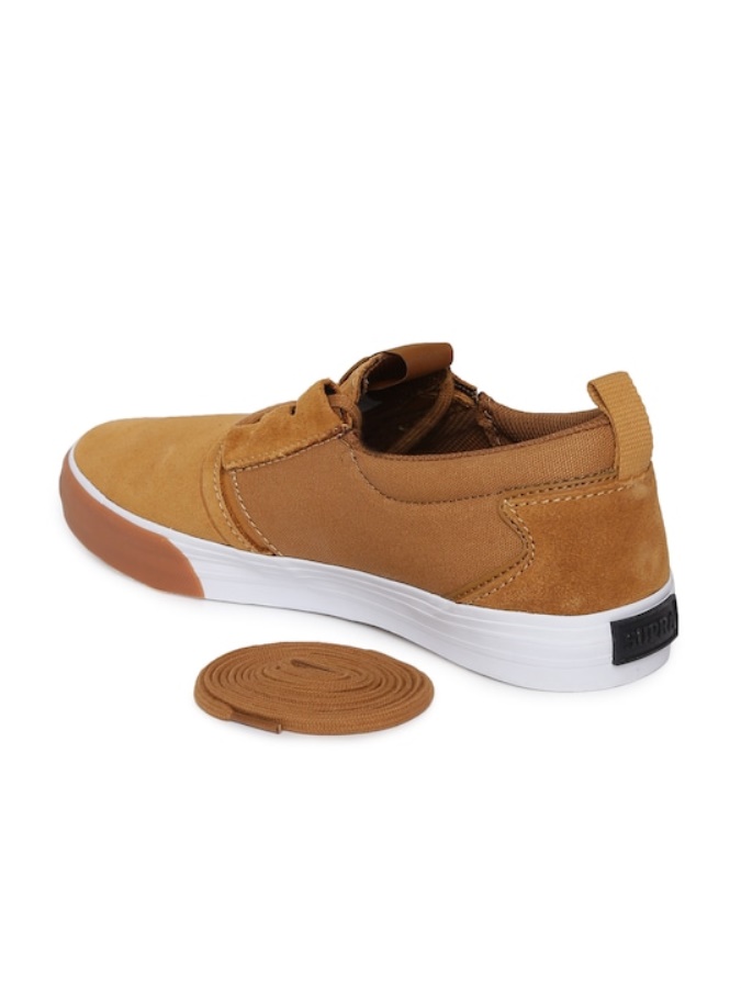 Men Flow Sneakers Supra Tan Brown