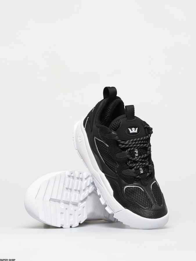 Supra Muska 2000 Shoes Black-White