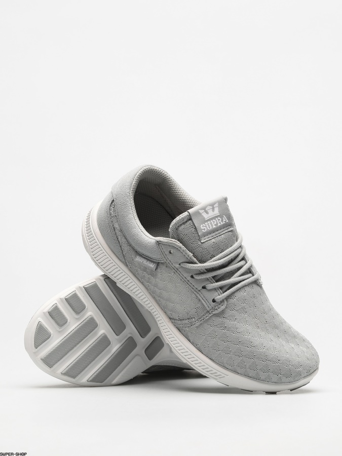 Supra Shoes Hammer Run Light Grey White