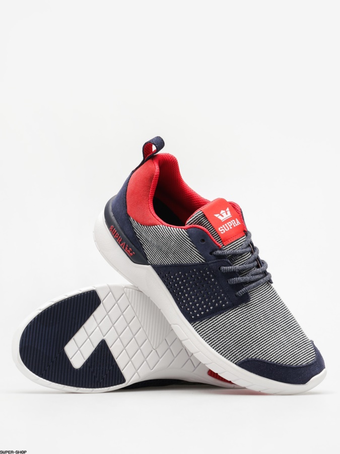 Supra Shoes Scissor Wmn Navy/Red White