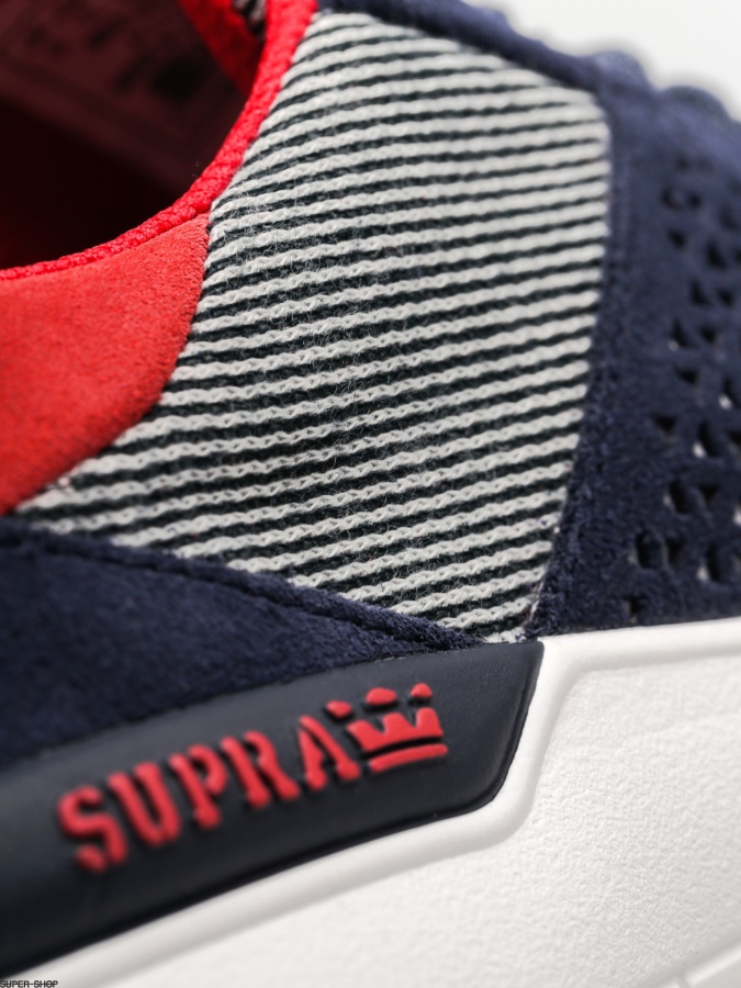 Supra Shoes Scissor Wmn Navy/Red White