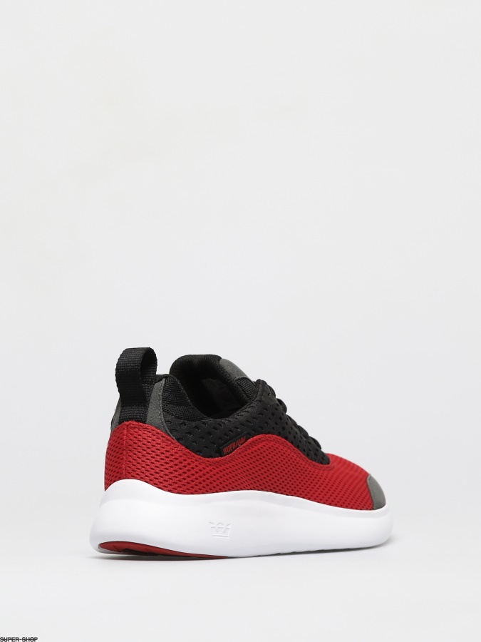 Supra Factor Tactic Shoes Red/Black White