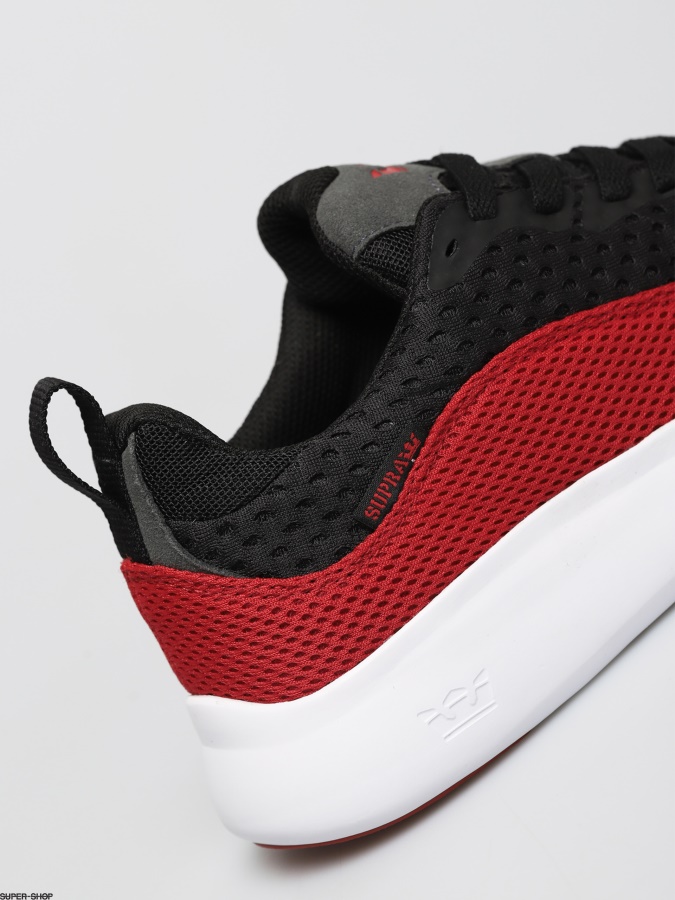 Supra Factor Tactic Shoes Red/Black White
