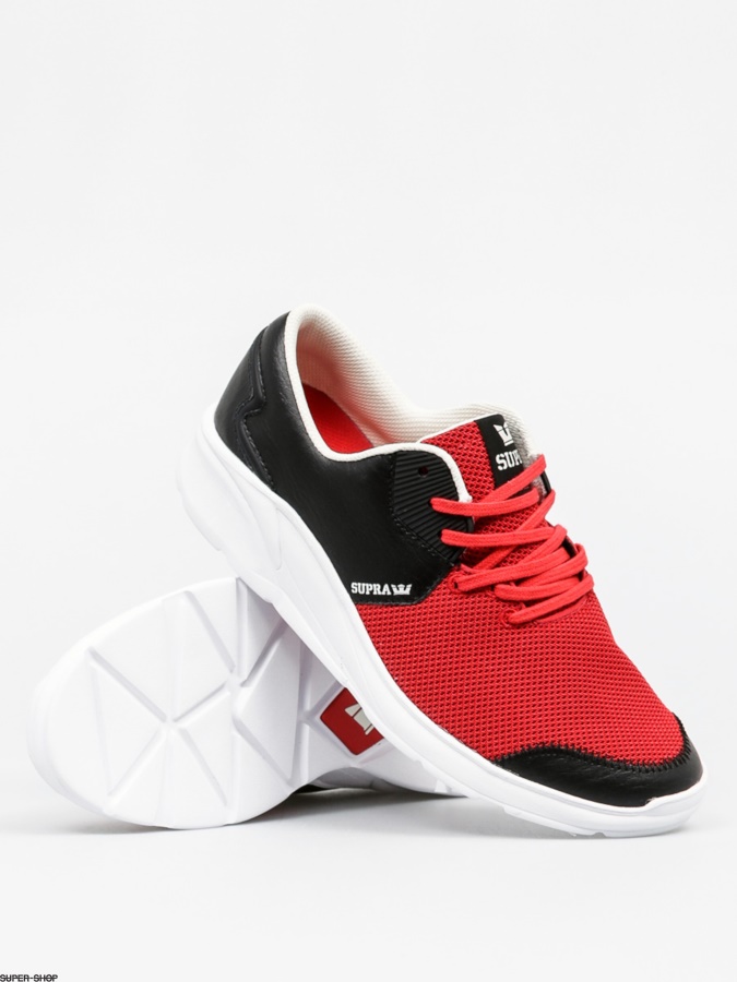 Supra Shoes Noiz Red/Black White Fashion