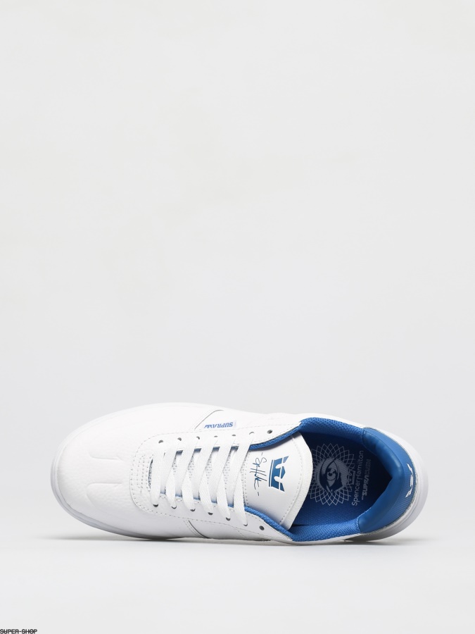 Supra Elevate Shoes White/Royal White