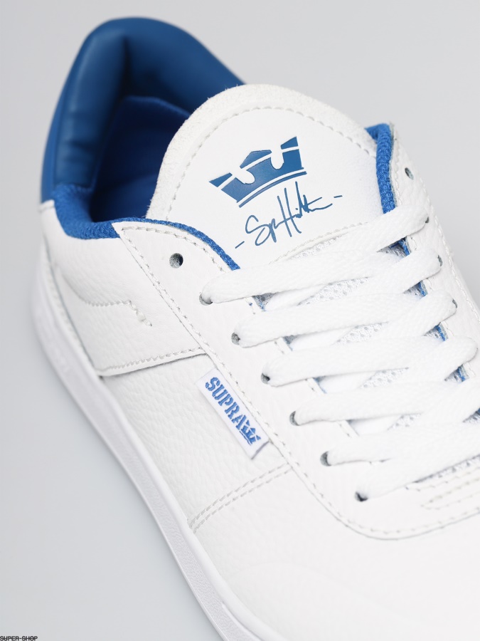 Supra Elevate Shoes White/Royal White