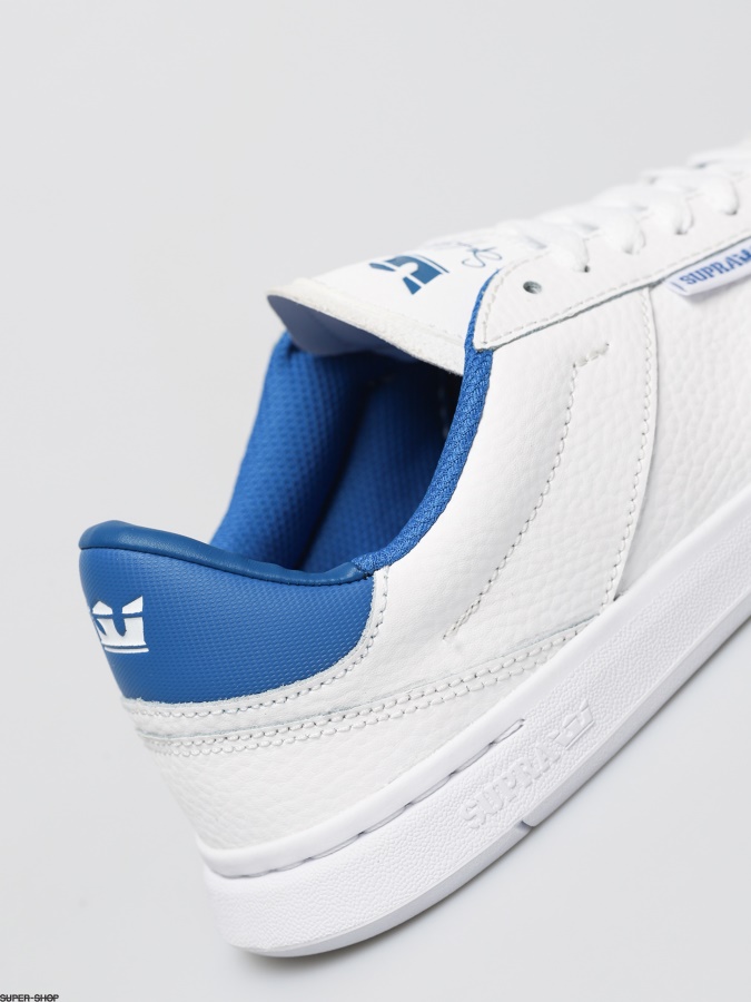 Supra Elevate Shoes White/Royal White