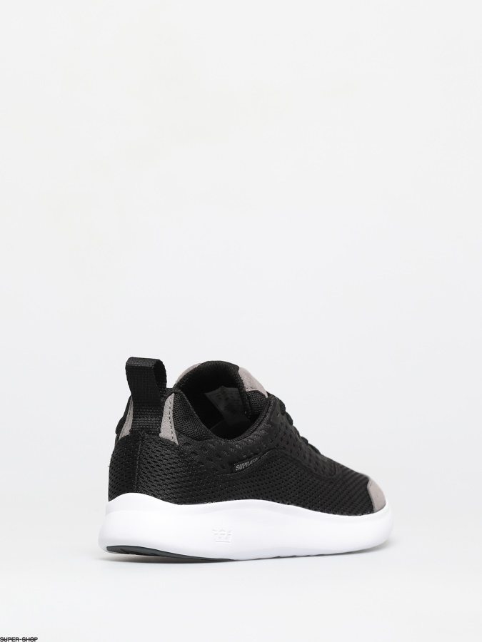 Supra Factor Tactic Shoes Black/Grey White