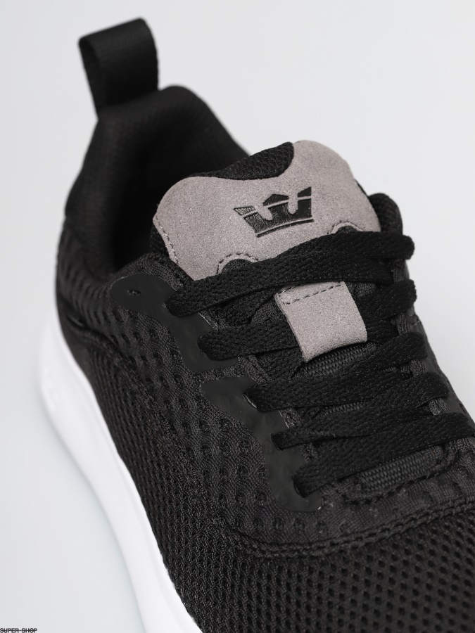 Supra Factor Tactic Shoes Black/Grey White