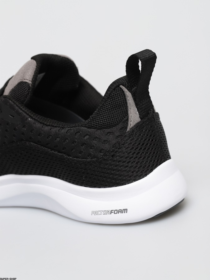 Supra Factor Tactic Shoes Black/Grey White