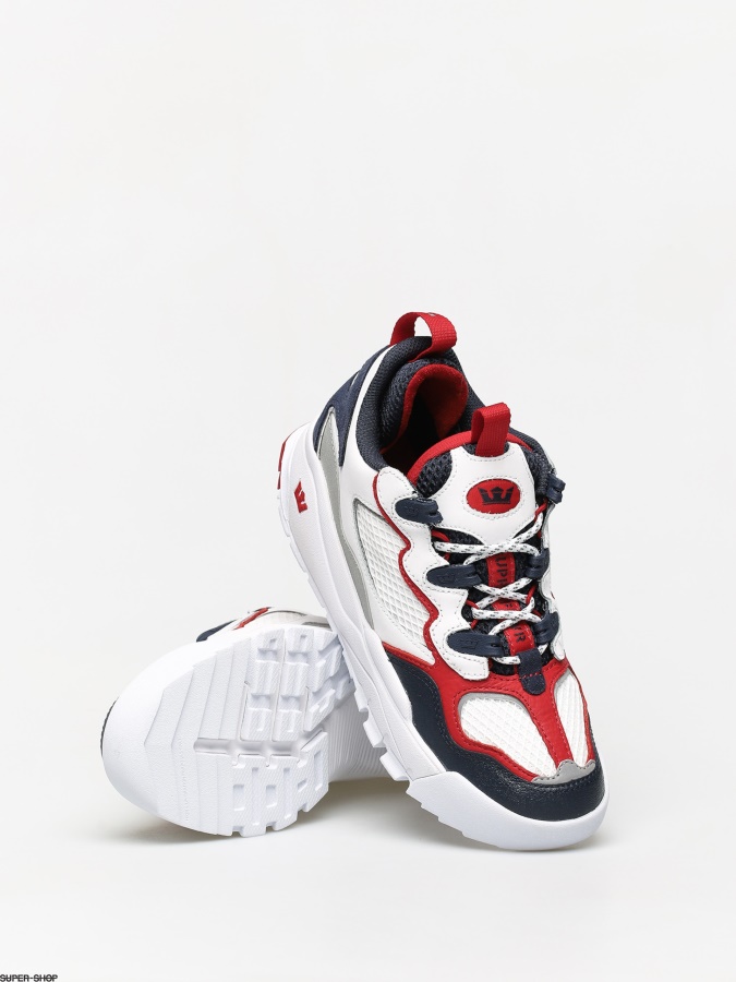 Supra Muska 2000 Shoes White/Navy/Red White