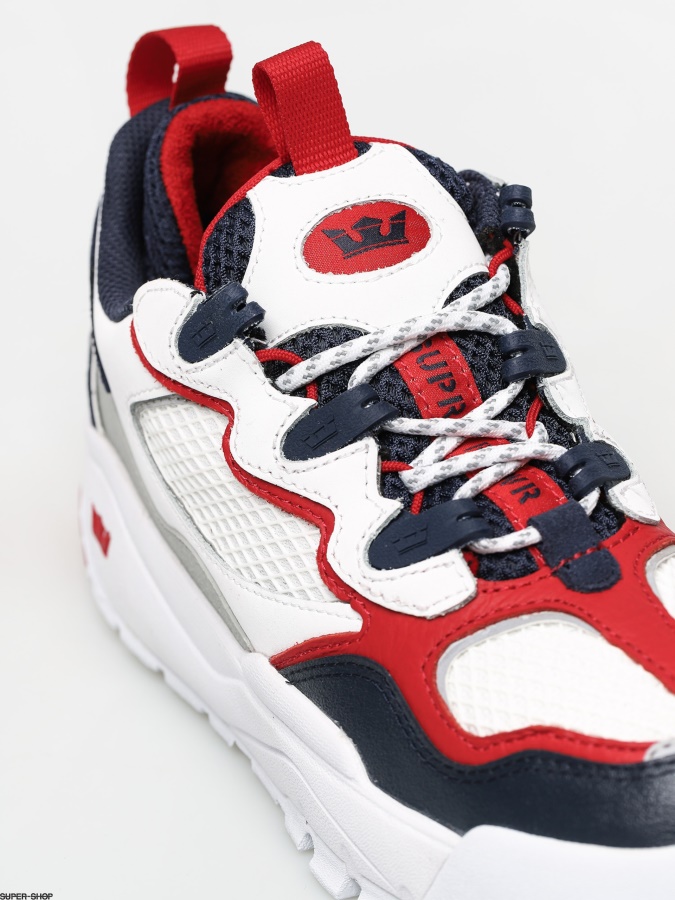 Supra Muska 2000 Shoes White/Navy/Red White