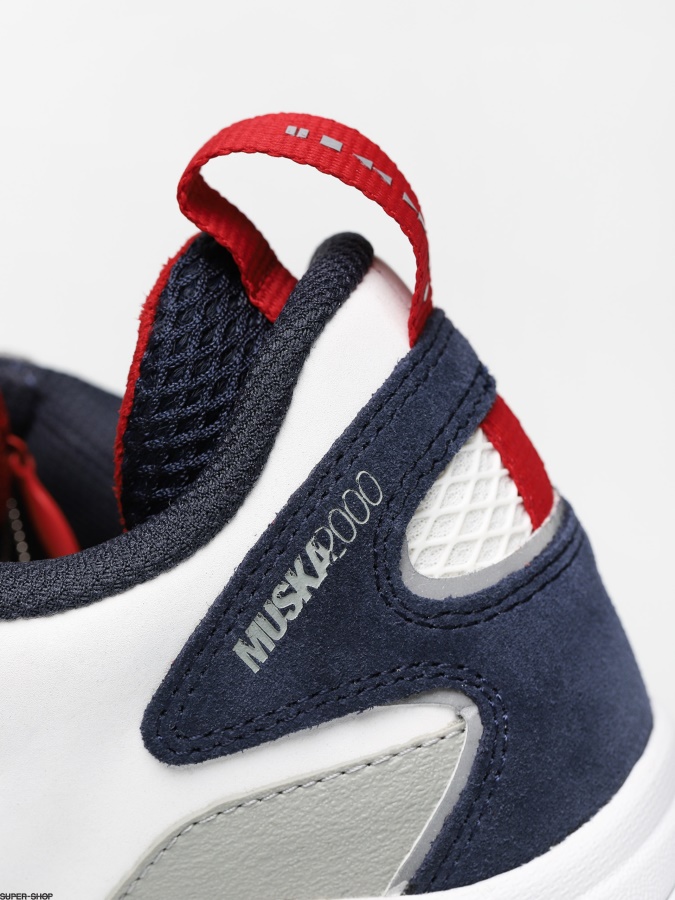 Supra Muska 2000 Shoes White/Navy/Red White