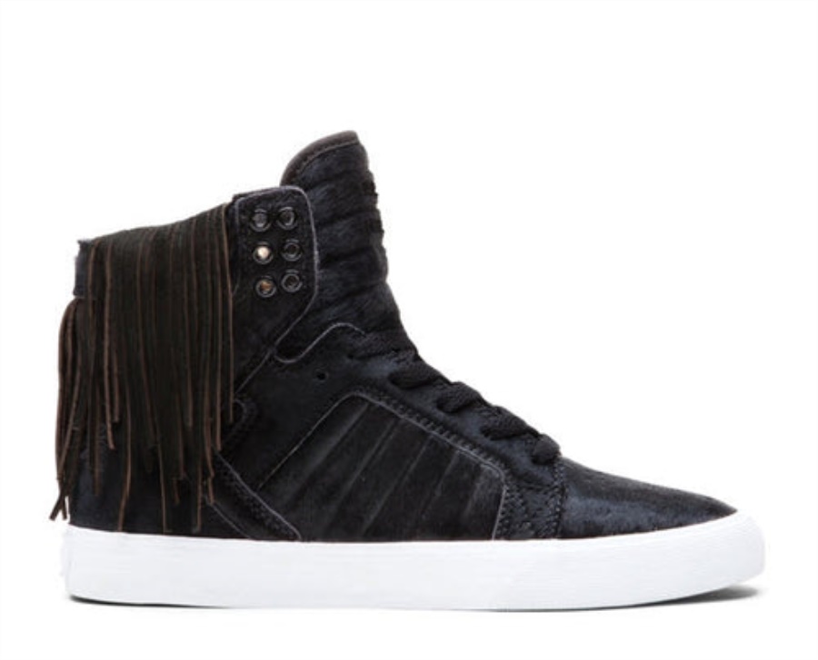 Supra Women'S Skytop Black Zebra White